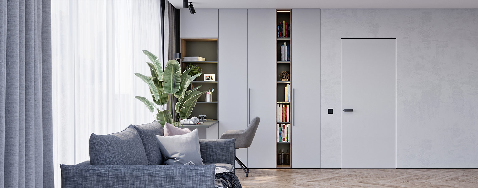 Шкаф витрина с полками - фото No 2