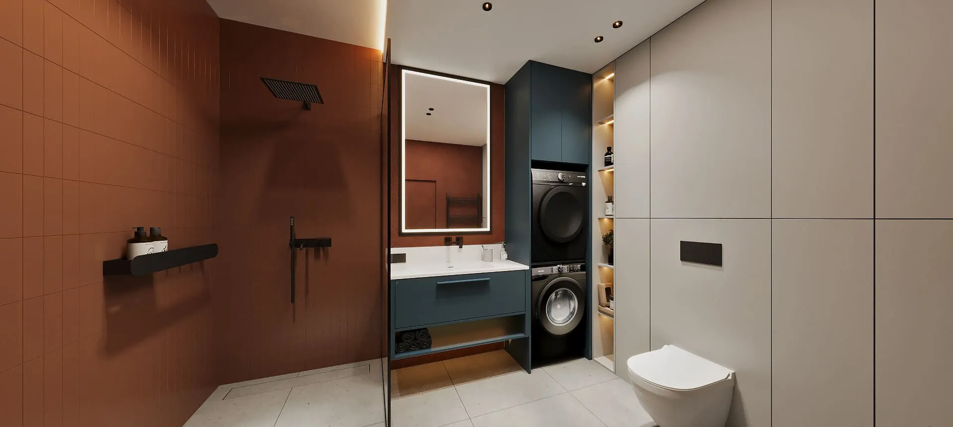 Горный хрусталь матовый / Аквамарин матовый 