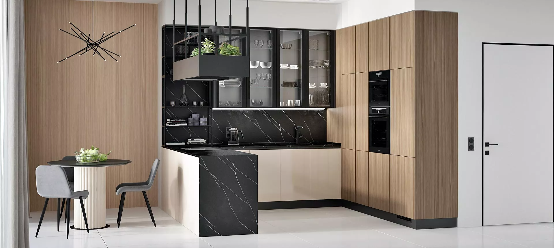 Магнолия глянец / Орех&nbsp;Калифорния&nbsp;