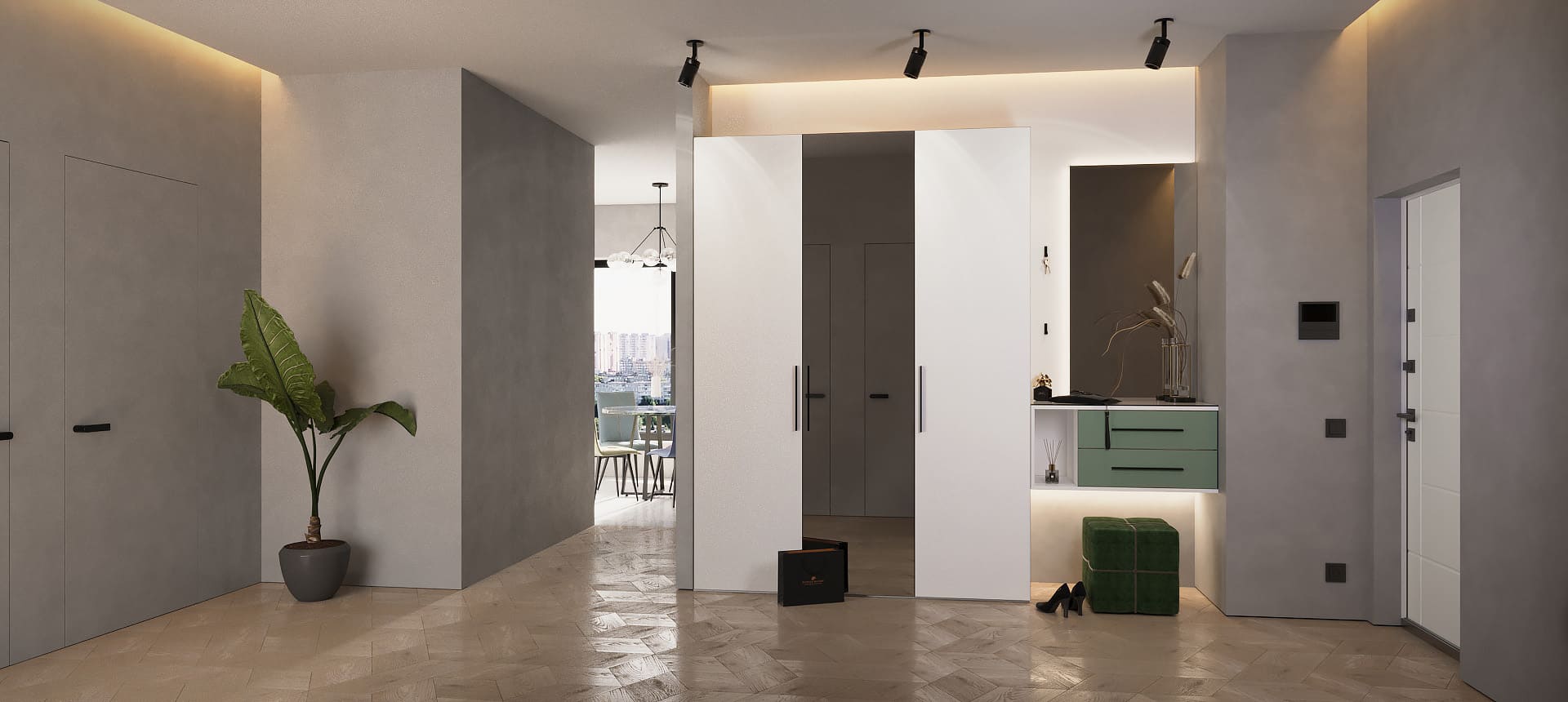стекло Lacobel цвет RAL 9003 / Лунный Топаз