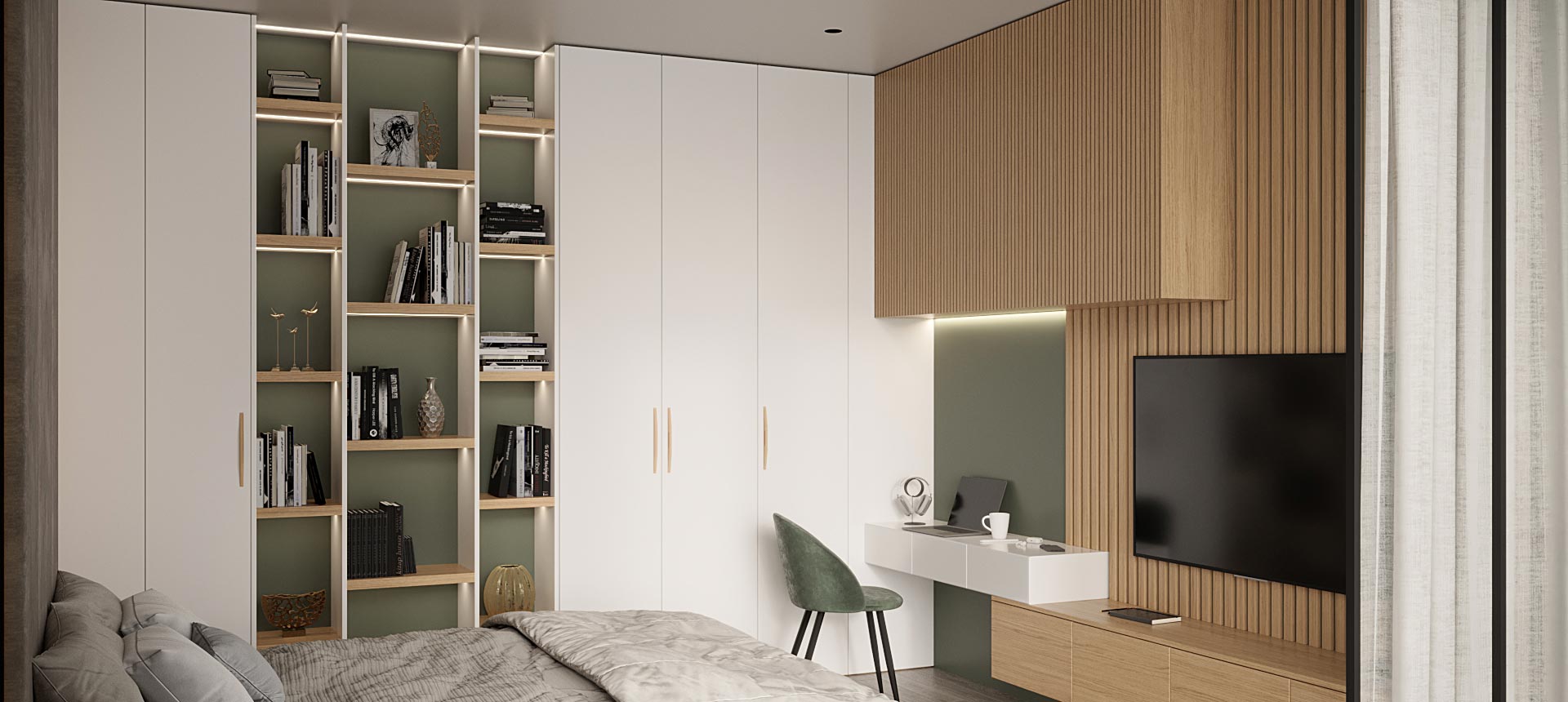 Белый премиум / Дуб Винченца 