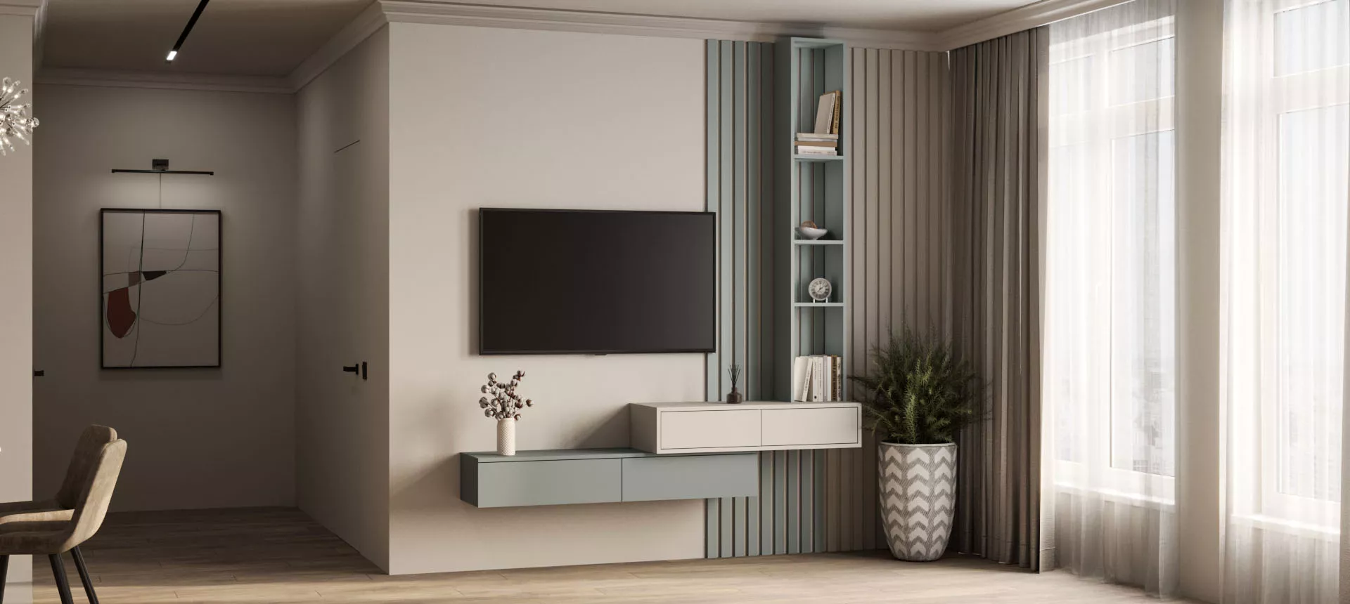 Зелёный фьорд / эмаль&nbsp;цвет&nbsp;NCS&nbsp;S&nbsp;1005-R&nbsp;