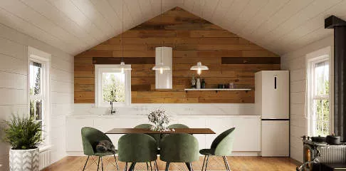 Кухня в загородном доме