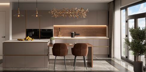 Кухня в стиле минимализм: тенденции дизайна