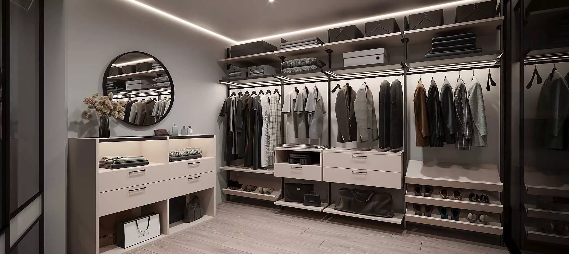 Кашемир серый