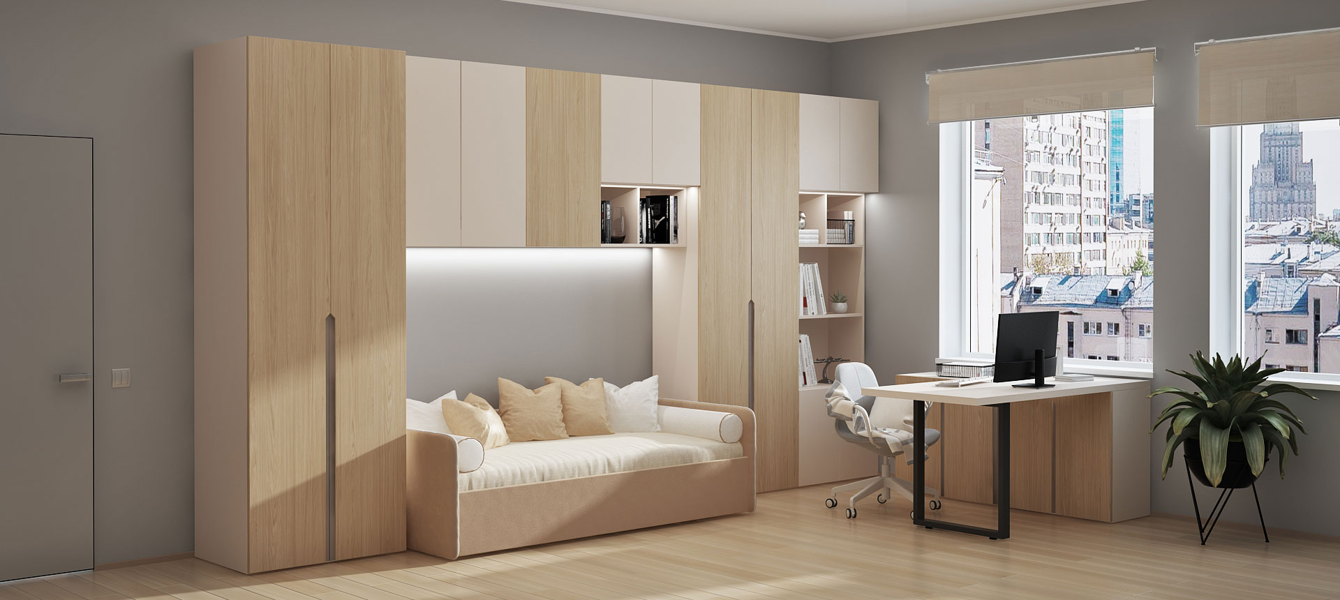 Крем / Дуб Каселла 