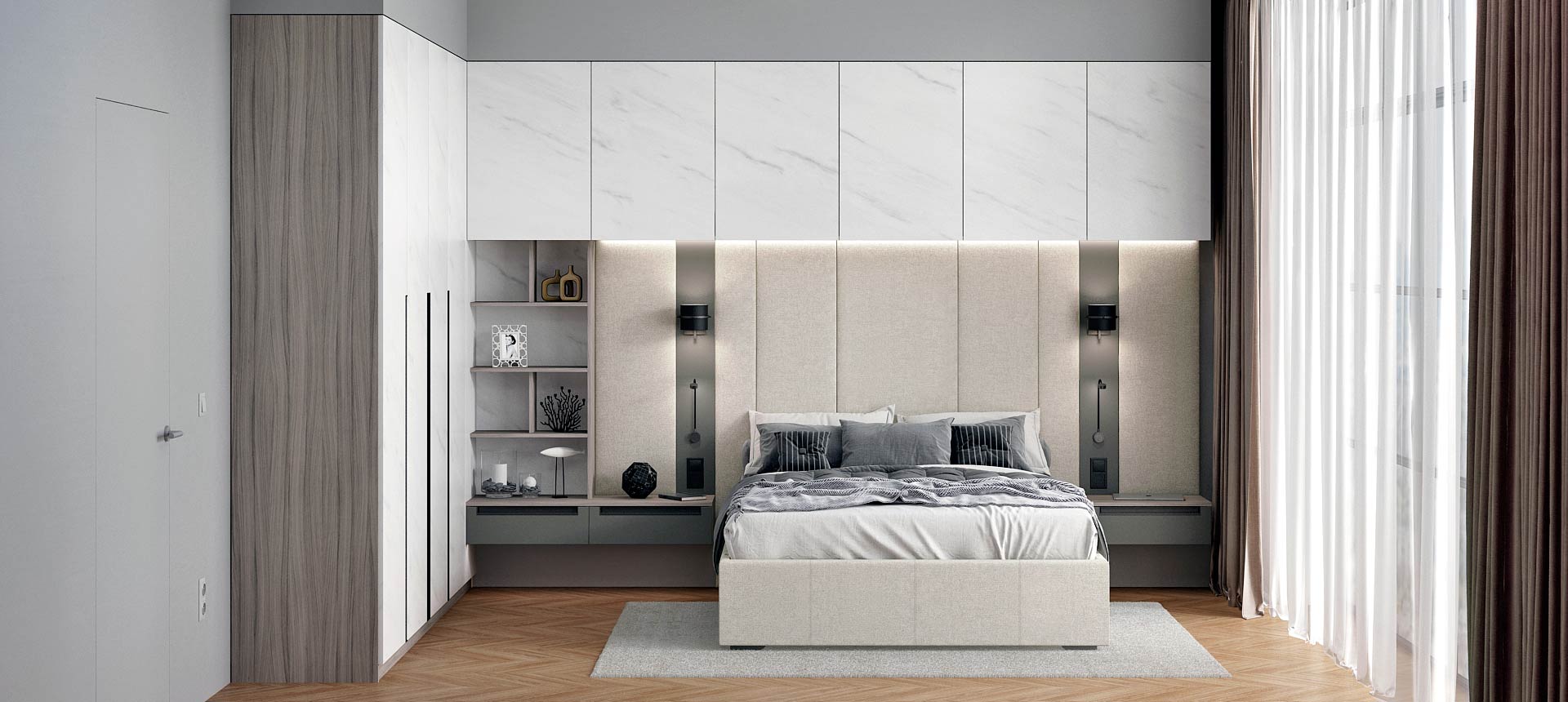 Технологии, минимализм и уют: тренды в дизайне современной спальни