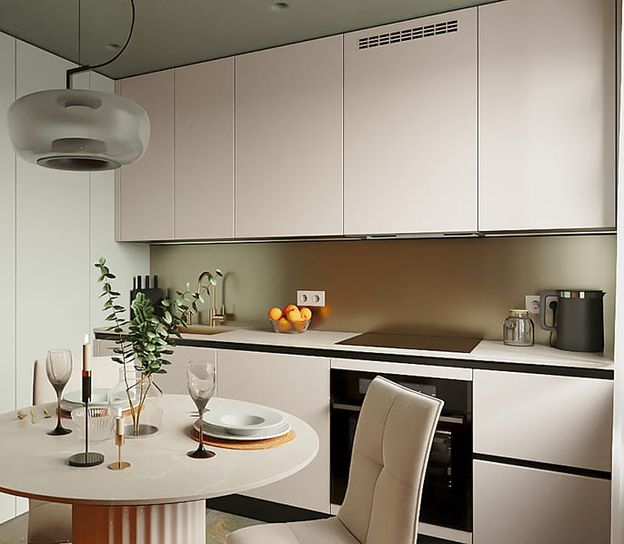 Кухонный гарнитур из шестого выпуска проекта "Большие перемены"