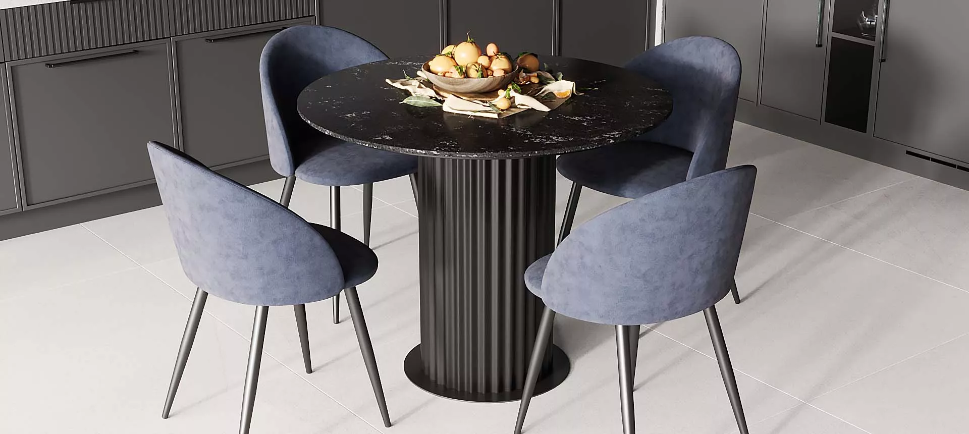 искусственный камень Аврора Санремо / эмаль&nbsp;цвет&nbsp;Чёрный&nbsp;