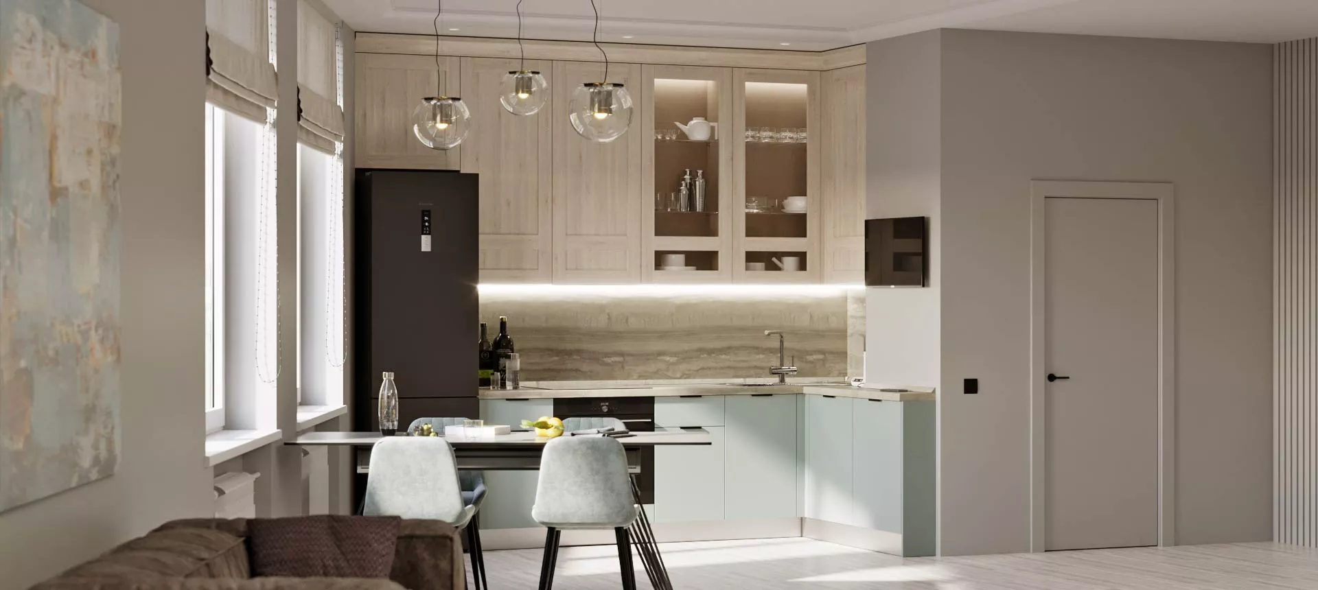 Зелёный фьорд / Сосна Аланд 