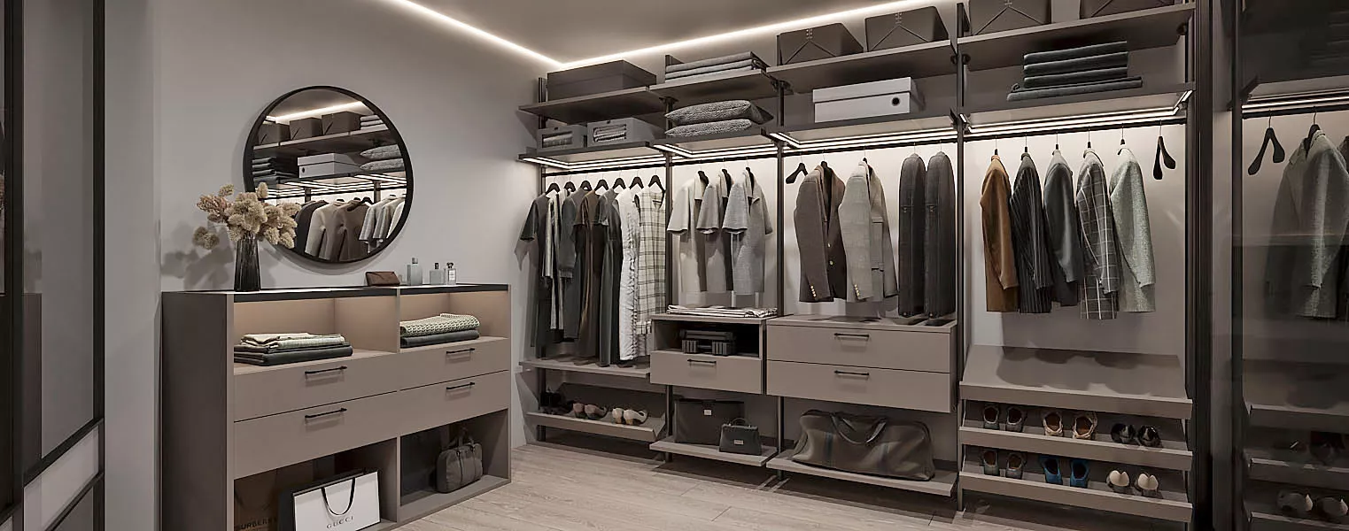 Гардеробная комната 16 - фото No 2