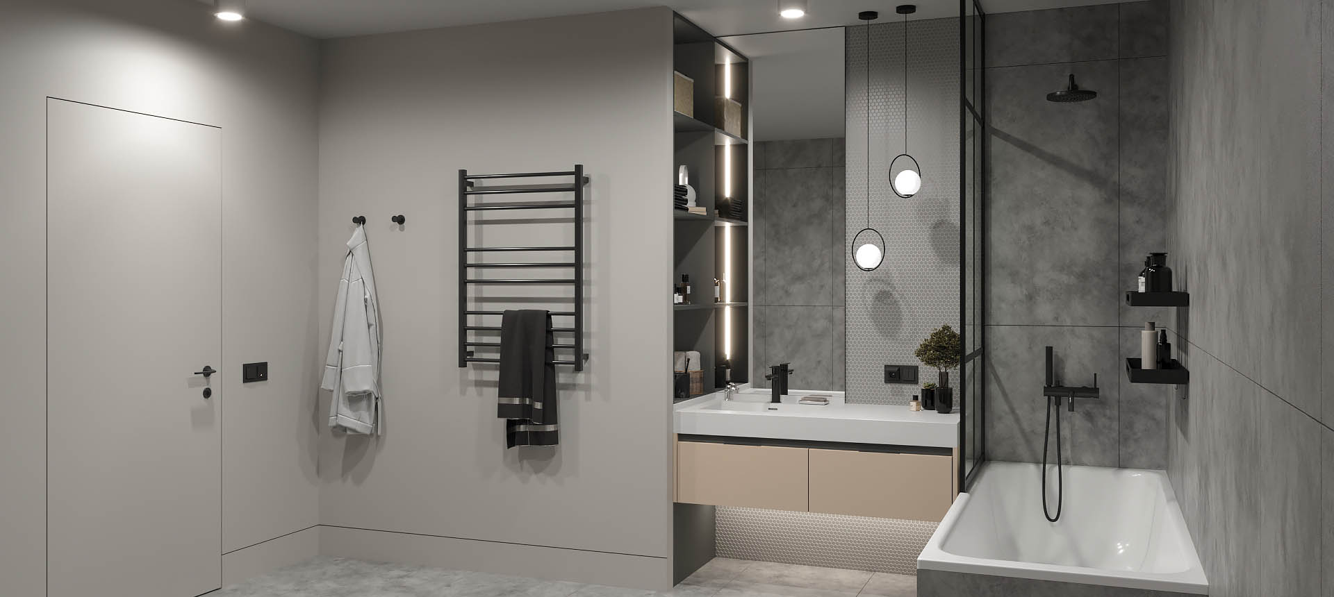 Кашемир серый / Дымчатый Агат 