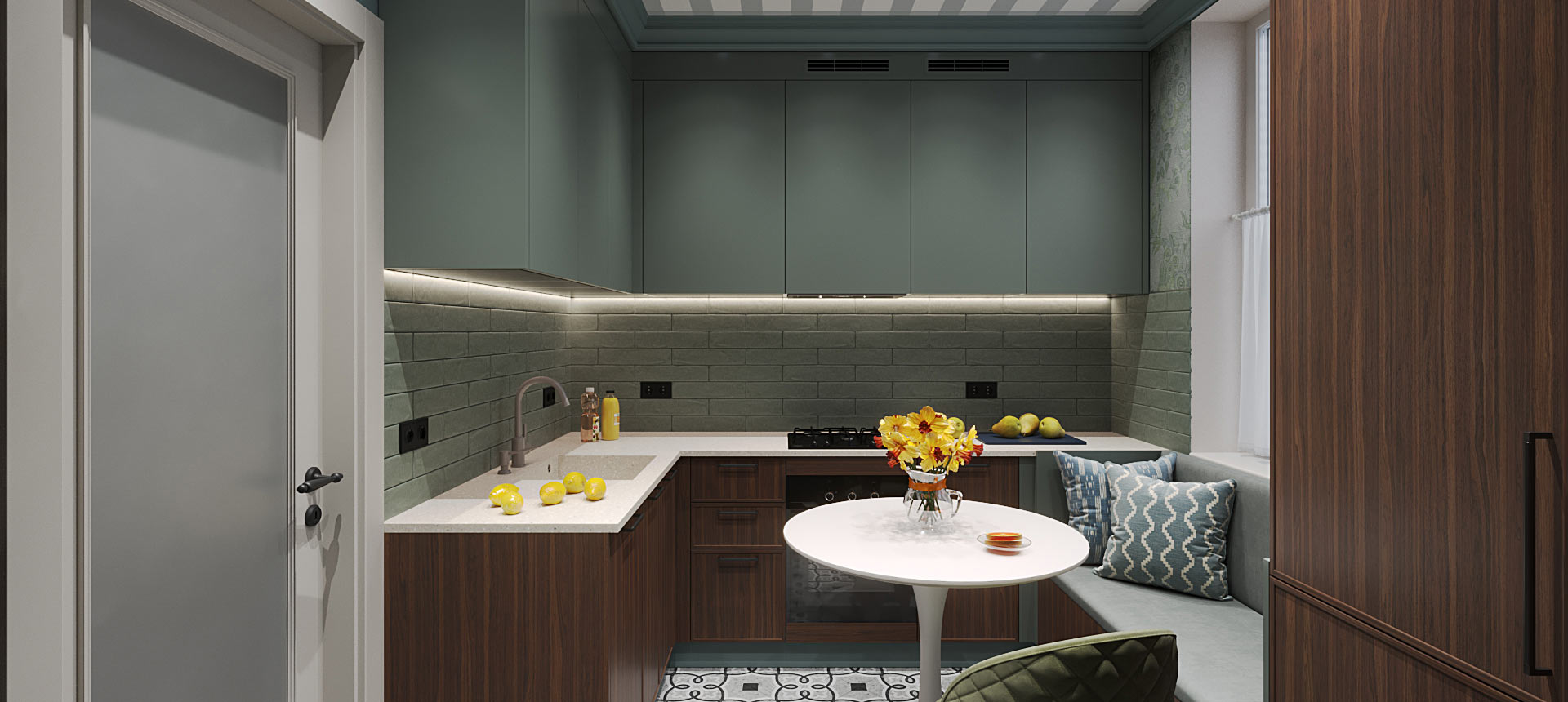 Сумрачный Нефрит / Орех&nbsp;Альберо&nbsp;