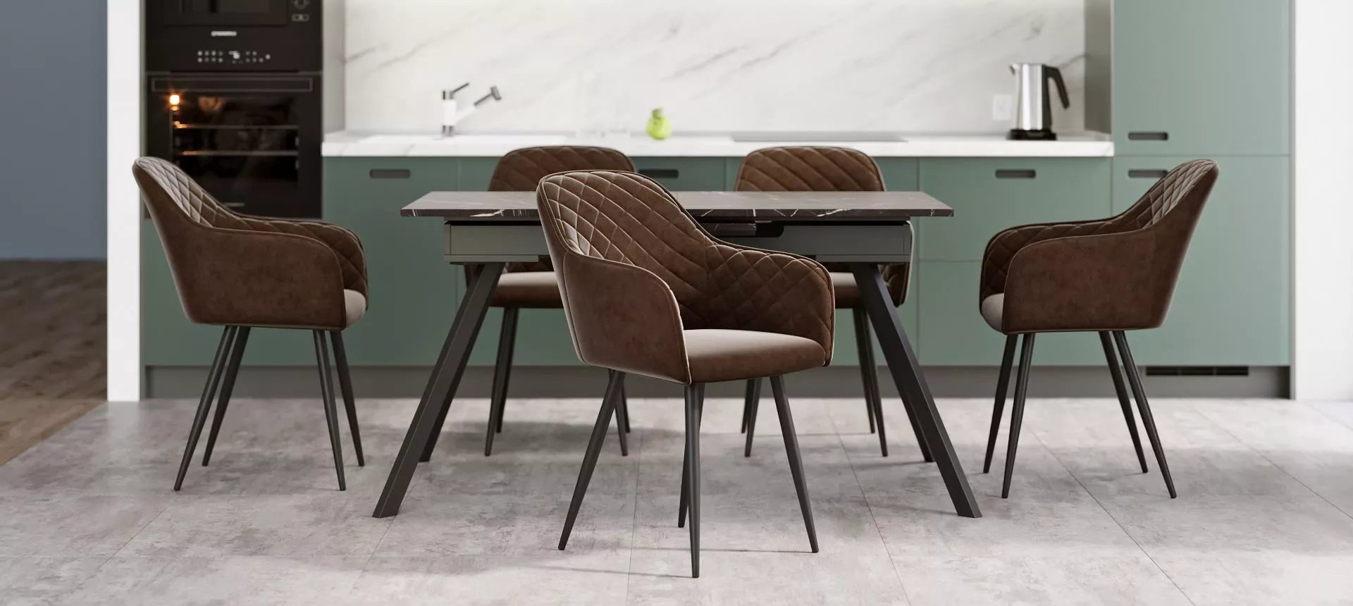 велюр Verona цвет 743 Bordo