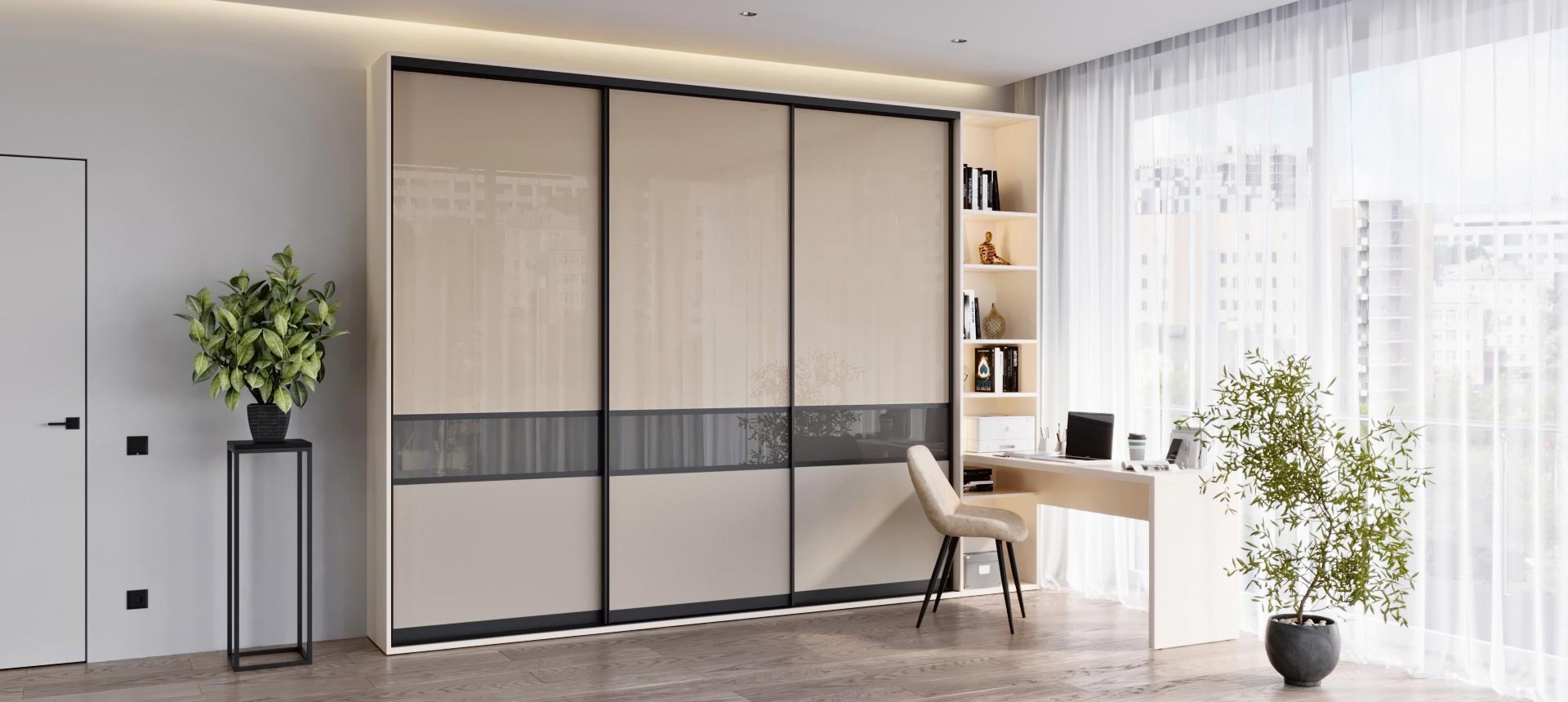 Крем / экокожа&nbsp;Neo&nbsp;цвет&nbsp;Light&nbsp;