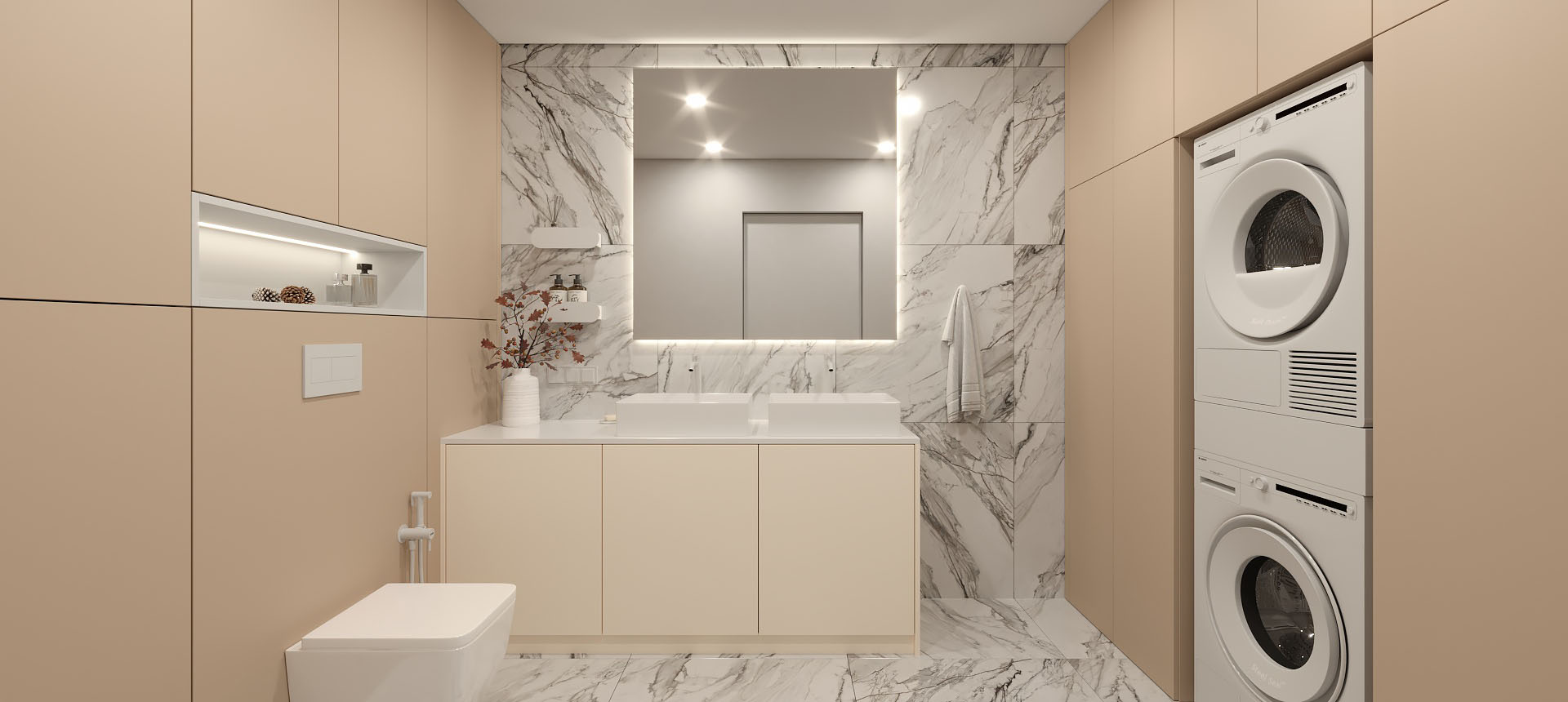 Визон / Крем 