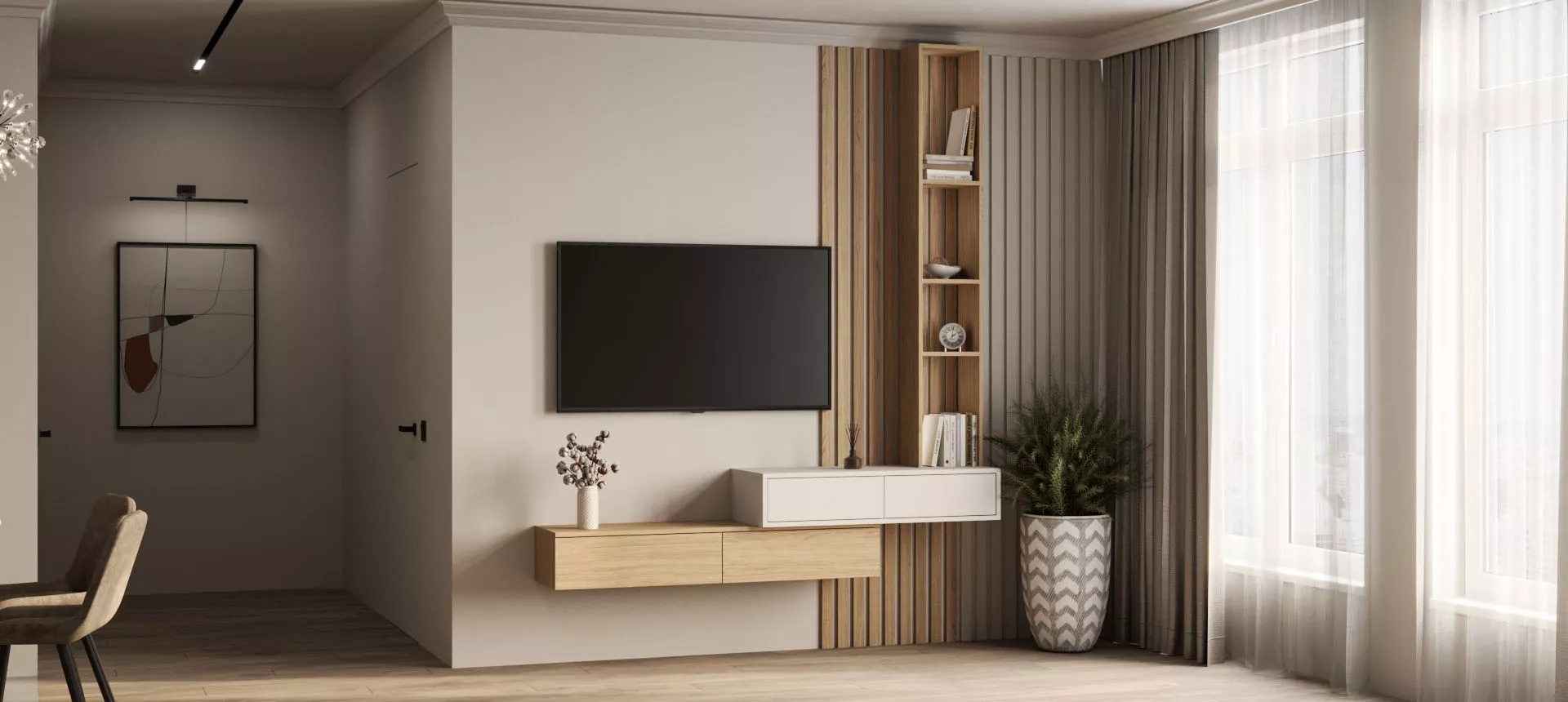 Дуб Винченца / эмаль&nbsp;цвет&nbsp;Белый&nbsp;