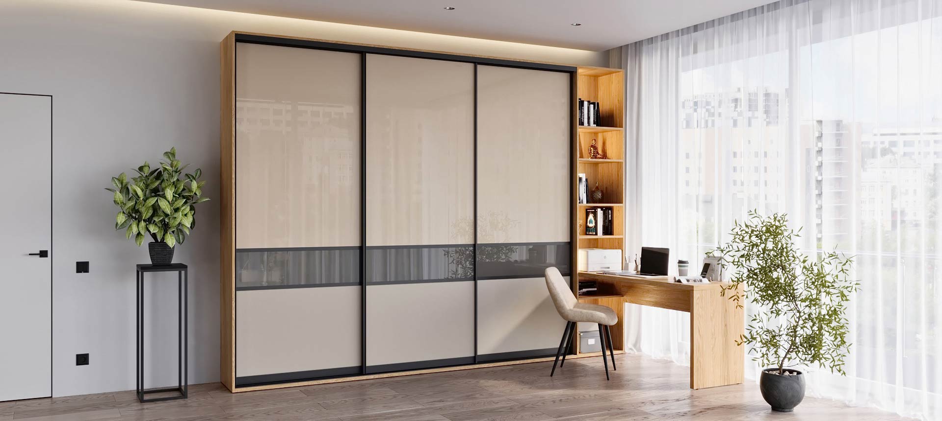 Дуб Каселла / экокожа&nbsp;Neo&nbsp;цвет&nbsp;Light&nbsp;