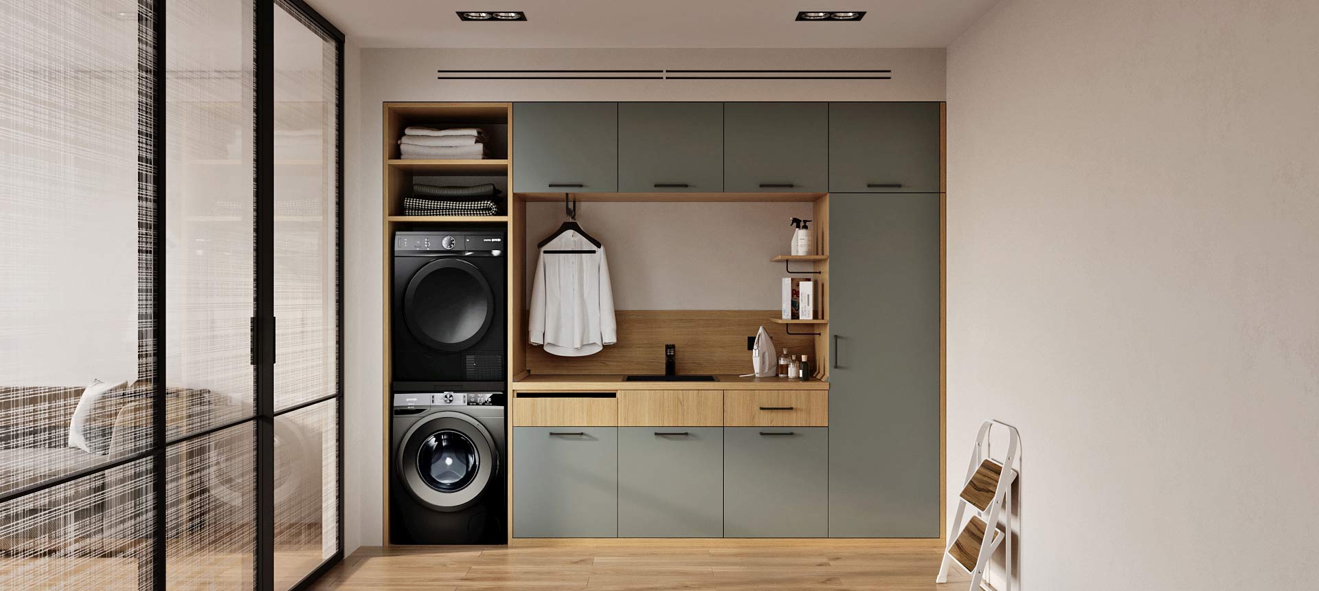 Лунный топаз матовый / Дуб Винченца 