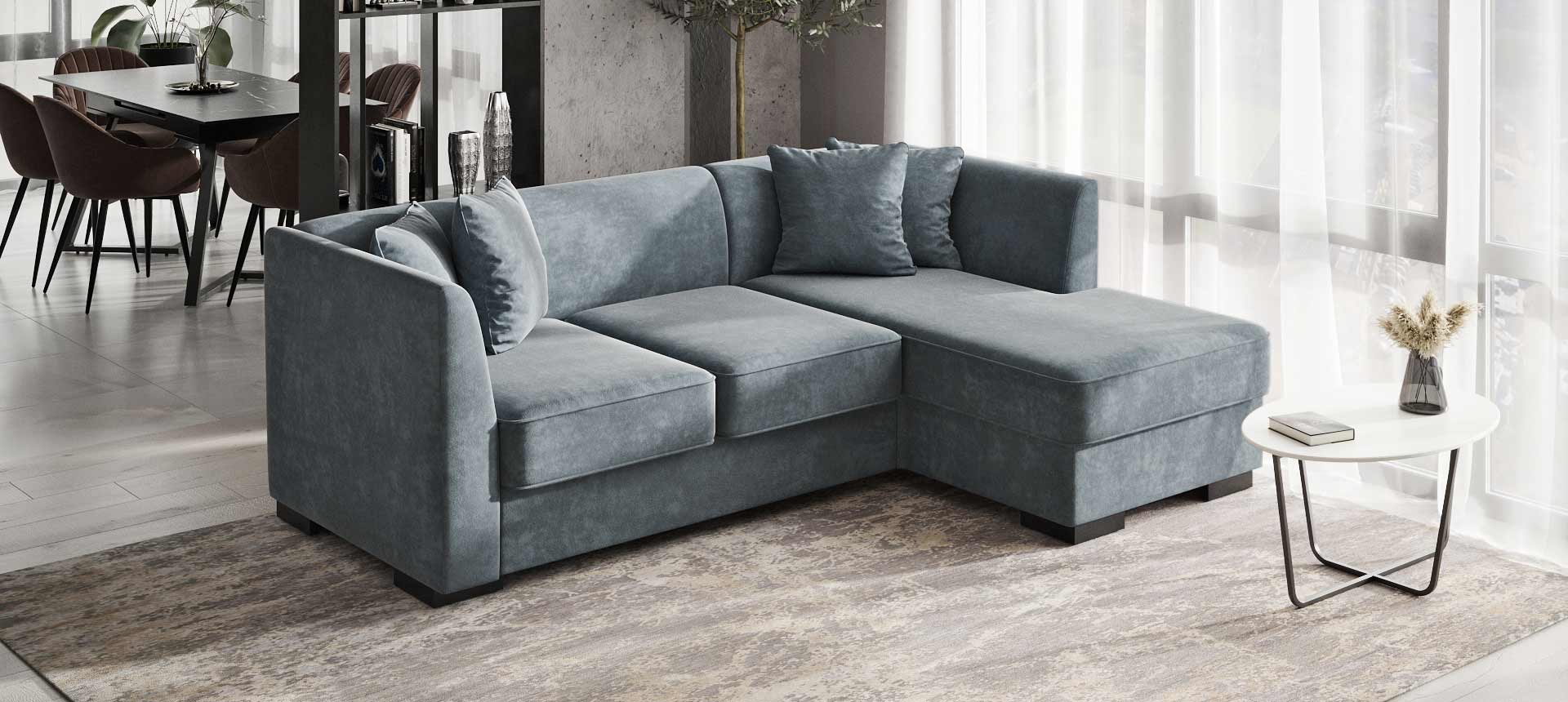 велюр Grand цвет Grey