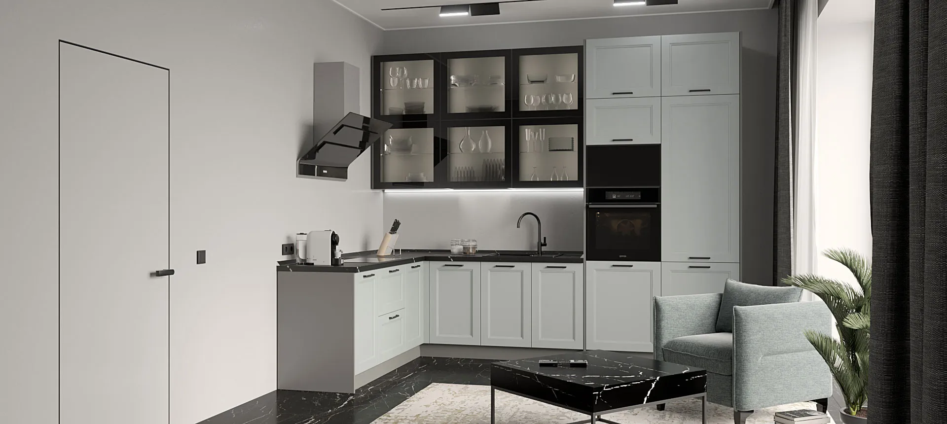 эмаль цвет NCS S 1510-B20G