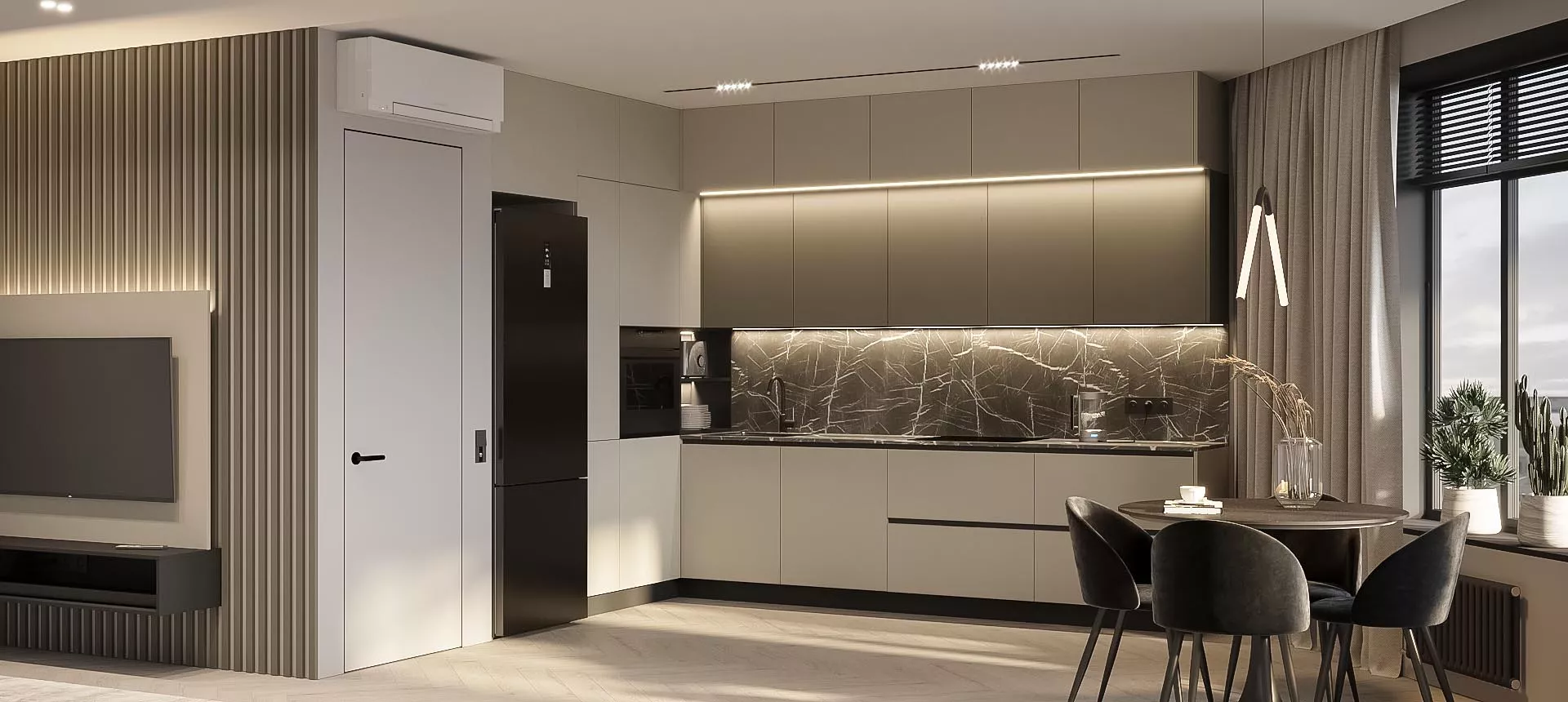 Пепельный Аметист матовый / Дымчатый Агат 