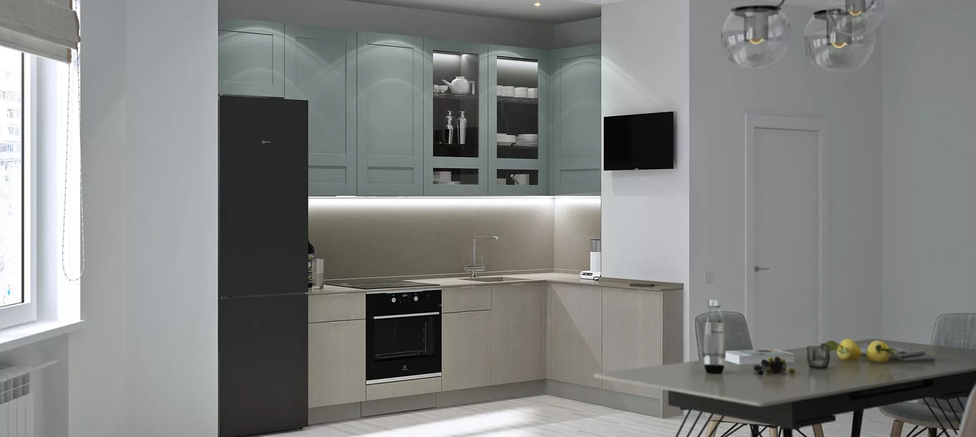 Фасады фабио стильные кухни