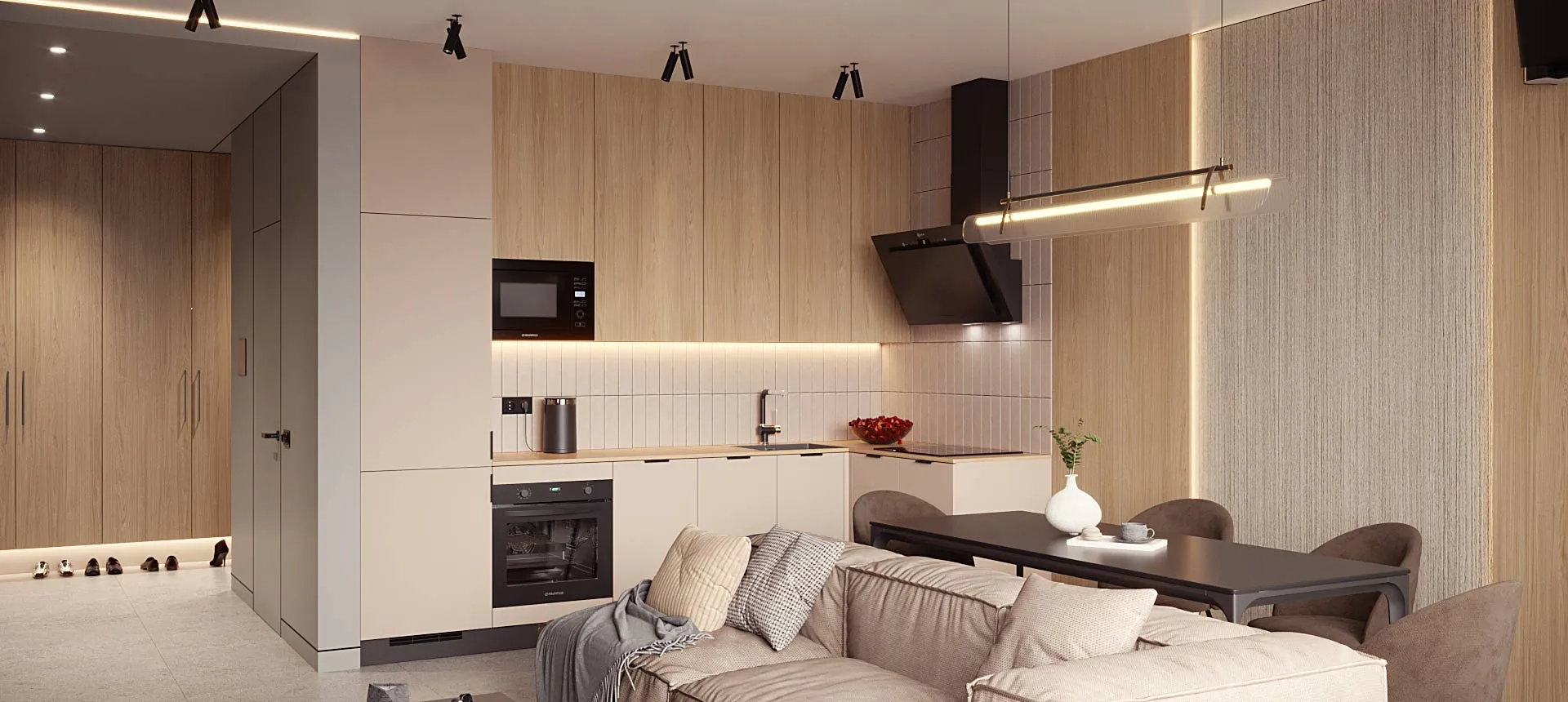 Кашемир серый / Дуб&nbsp;Кассела&nbsp;