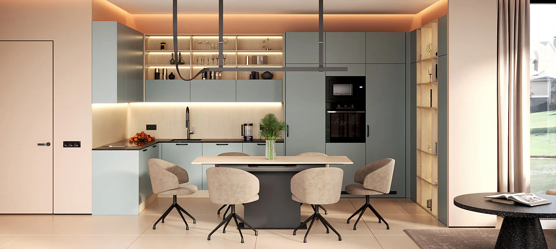 Лунный топаз матовый