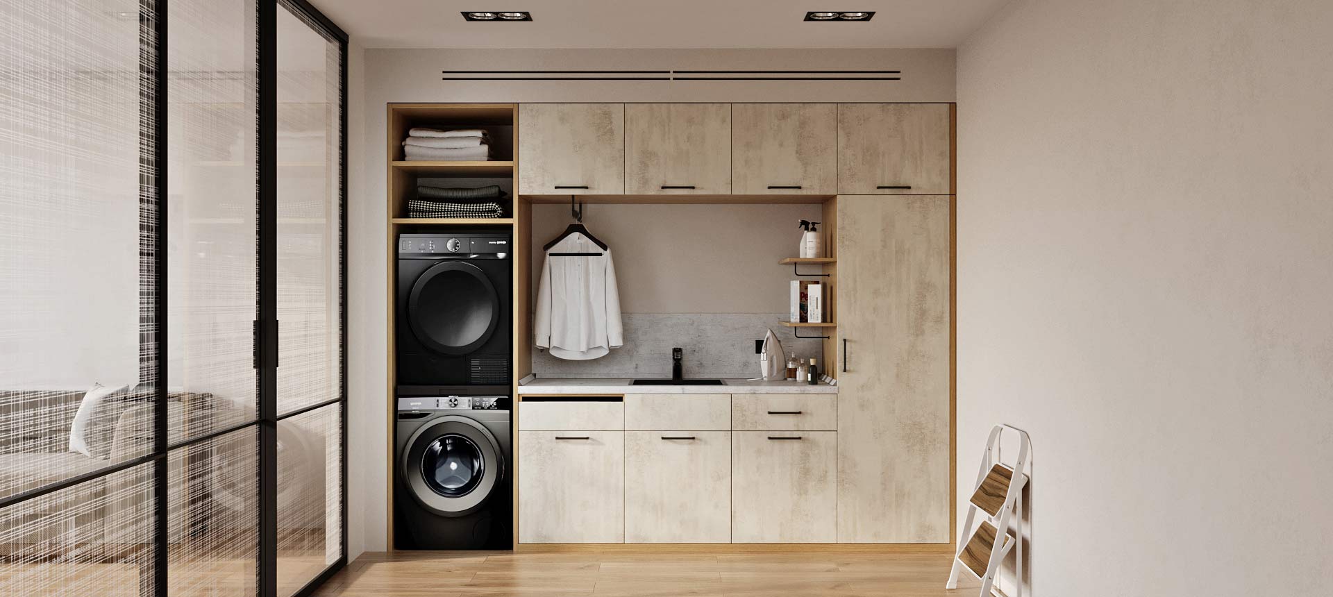 Хромикс белый / Дуб Винченца 