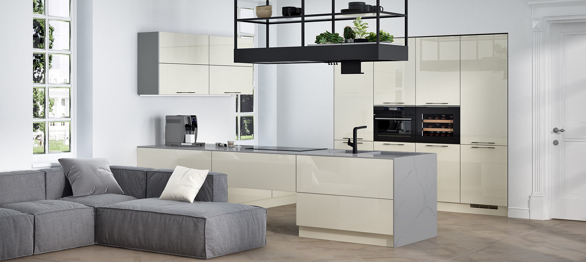 стекло Лакобель цвет Жемчужно-белый