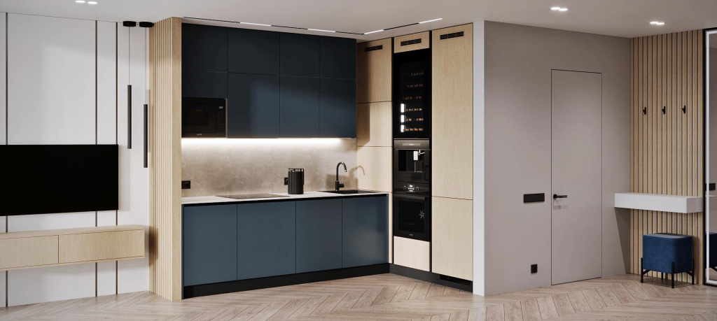 Как оформить кухню в темных тонах. Советы экспертов - фото №31