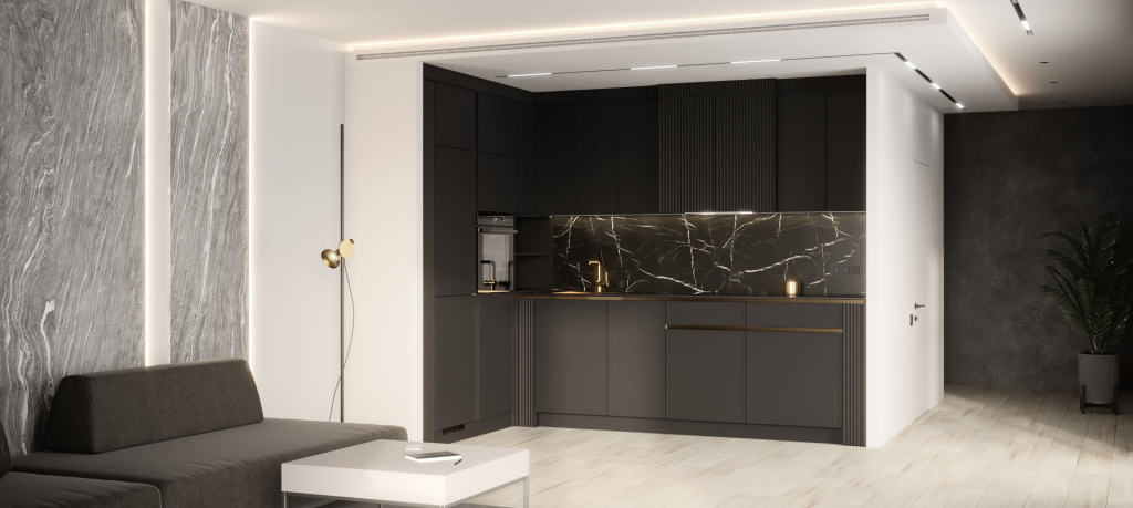 Как оформить кухню в темных тонах. Советы экспертов - фото №3