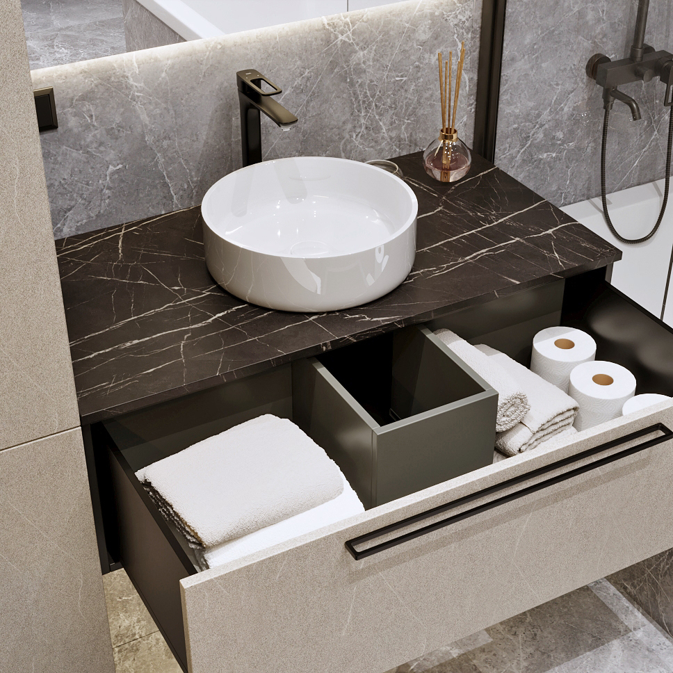 7 лайфхаков, как сделать удобную ванную в маленькой квартире - фото №26