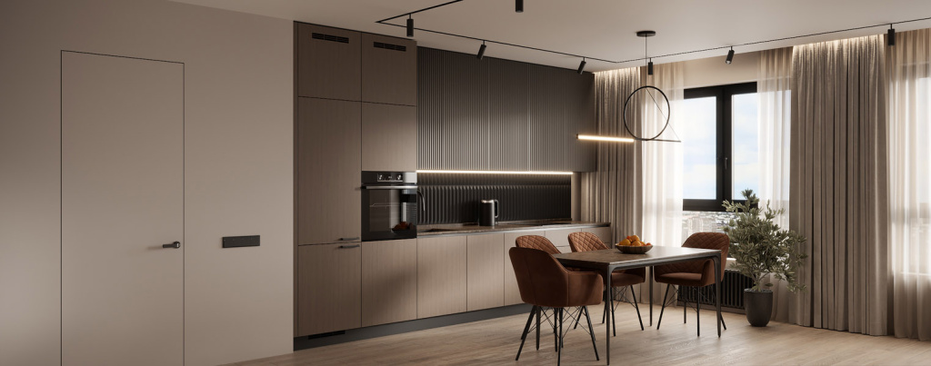 Дизайн кухни 2025-2026: новые тренды, идеи, советы дизайнеров - фото №23