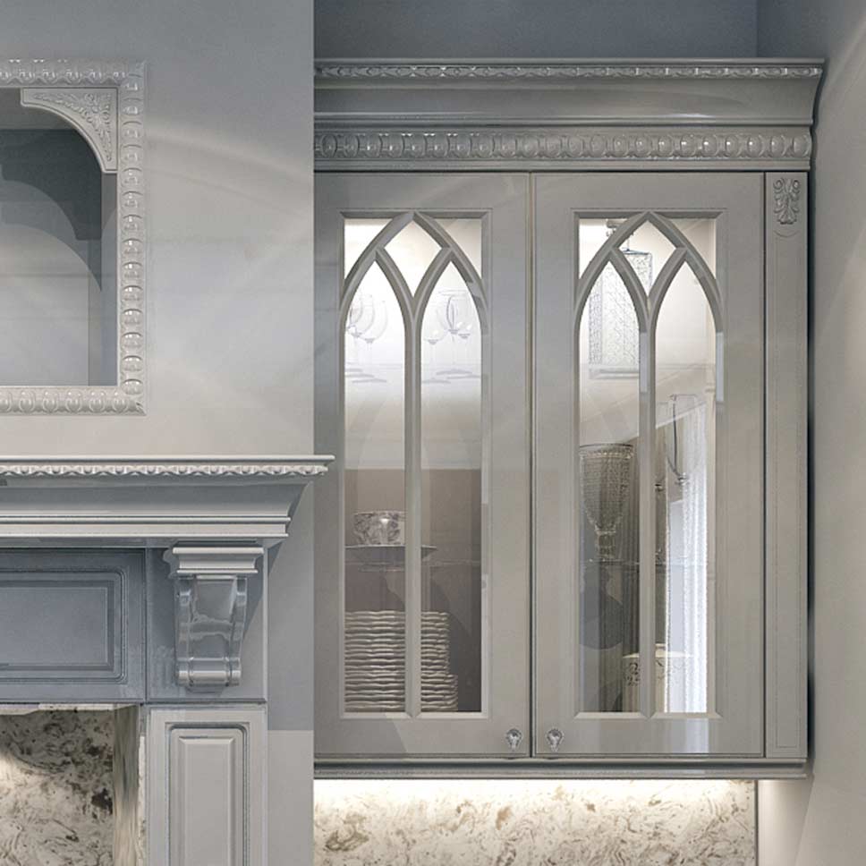 Серая кухня в интерьере: 40 фото и идеи дизайна - фото №12