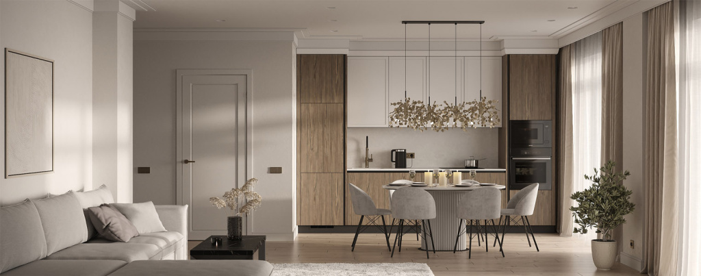 Дизайн кухни 2025-2026: новые тренды, идеи, советы дизайнеров - фото №78