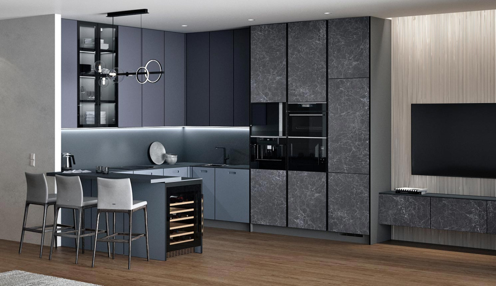 Дизайн кухни 2025-2026: новые тренды, идеи, советы дизайнеров - фото №79