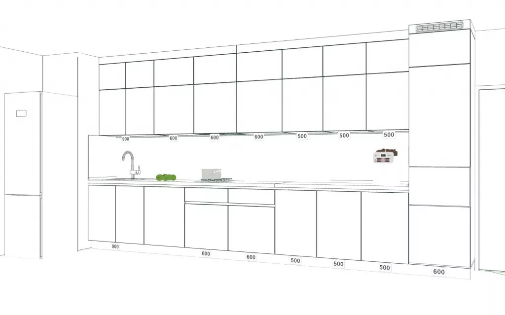 Useful Kitchen Dimensions And Layout - Engineering Discoveries Kitchen cabinet l