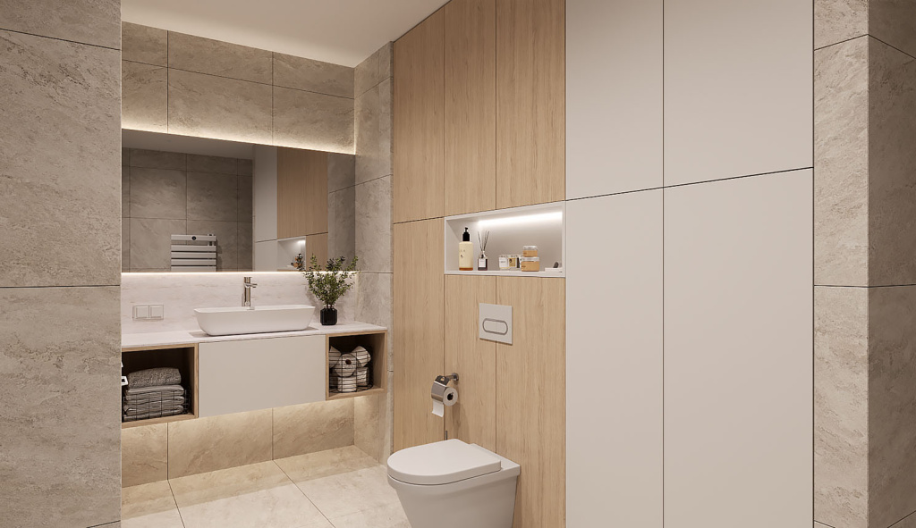 7 лайфхаков, как сделать удобную ванную в маленькой квартире - фото №7