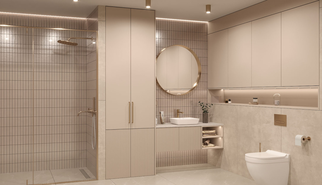 7 лайфхаков, как сделать удобную ванную в маленькой квартире - фото №5