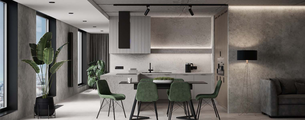 Дизайн кухни 2025-2026: новые тренды, идеи, советы дизайнеров - фото №107