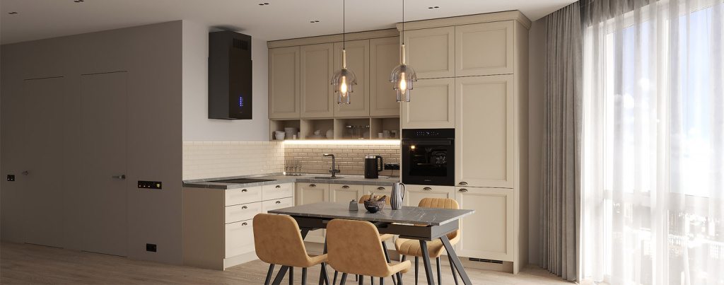 Дизайн кухни 2025-2026: новые тренды, идеи, советы дизайнеров - фото №112