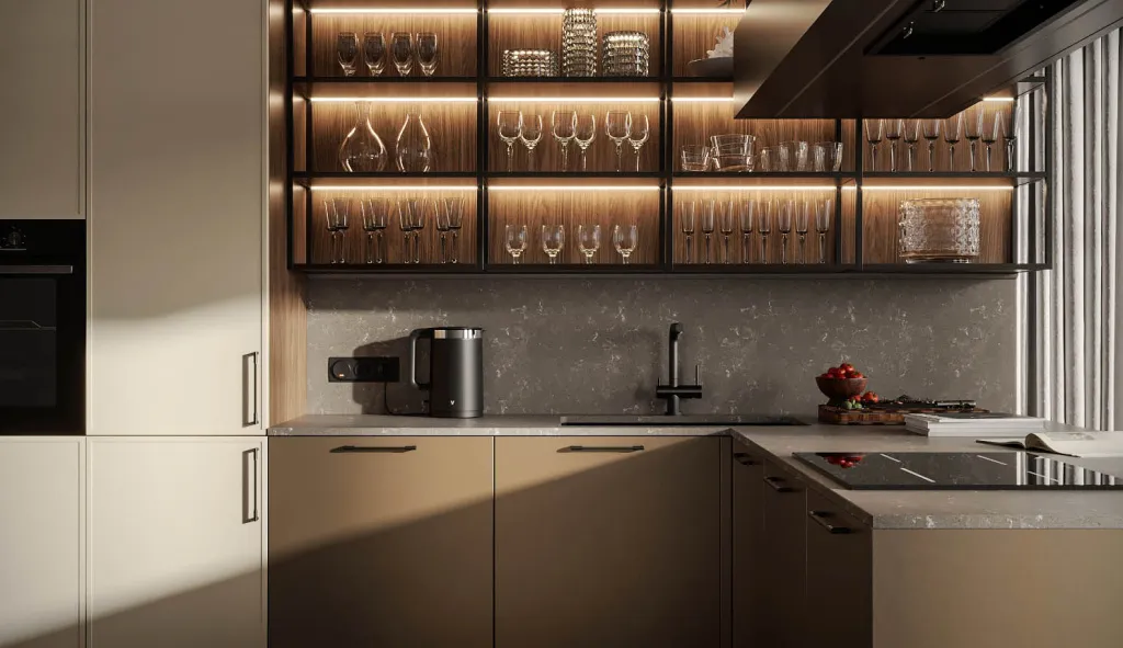 Надежность, стиль, долговечность: вся правда о кварцевом агломерате для кухни и ванной комнаты - фото №22