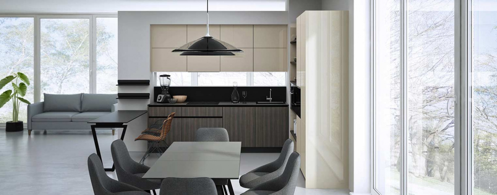 Кухни в стиле лофт: 100 фото дизайна интерьера - фото №71