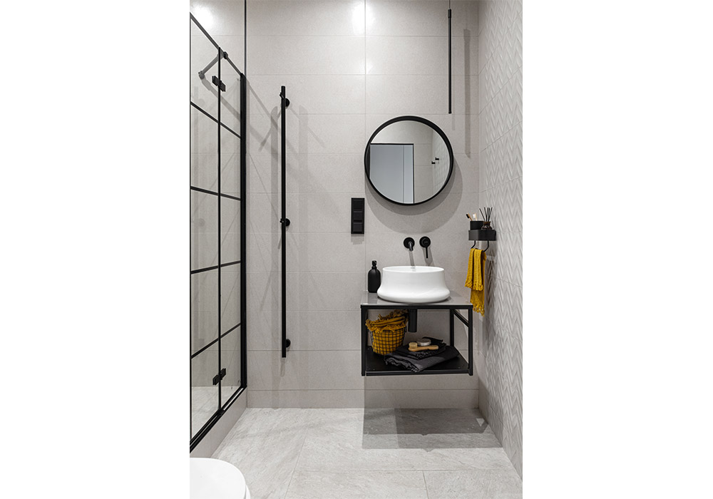 Северная сдержанность и южный темперамент в однокомнатной квартире - фото №22