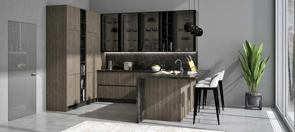 Дизайн кухни 2025-2026: новые тренды, идеи, советы дизайнеров - фото №69