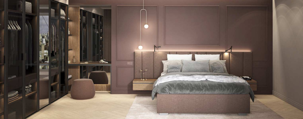 Варианты зонирования квартир свободной планировки - фото №50