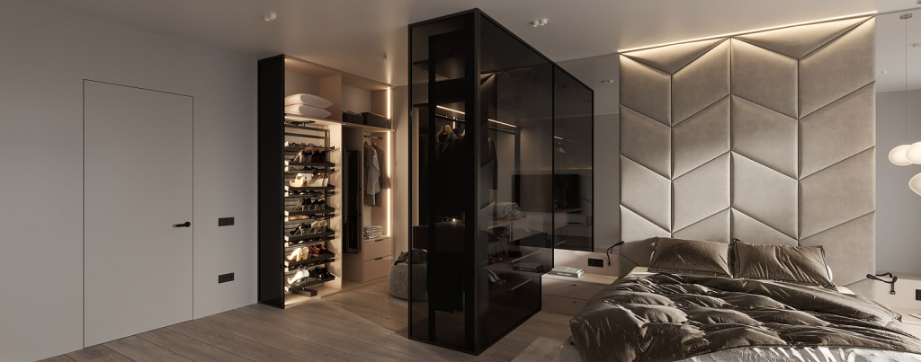 Как обустроить гардеробную на 3 кв. метрах - фото №21