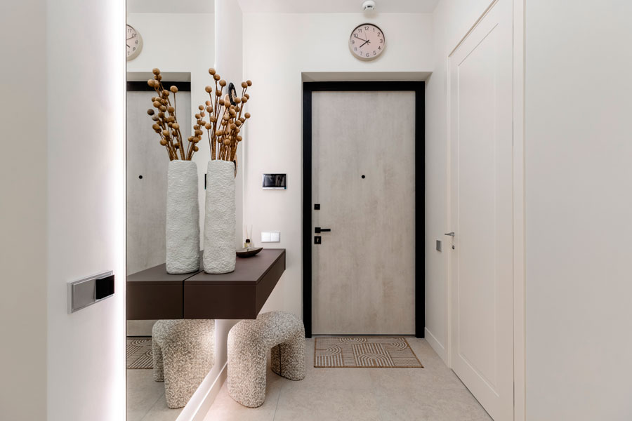 Сливочно-шоколадная квартира, в которой хочется остаться каждому - фото №27